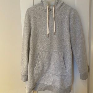 A new day sweatshirt tunic, small